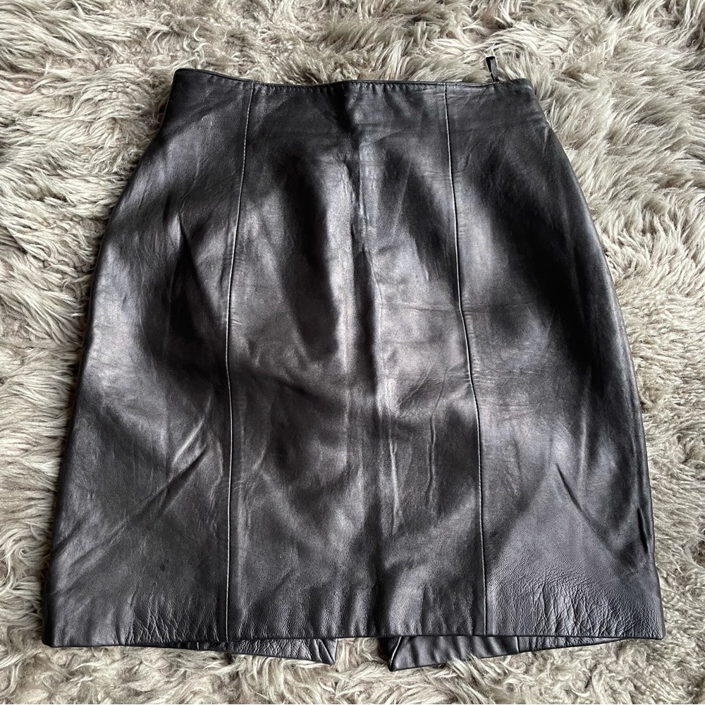 EUC Wilson Leather Skirt- sz 8